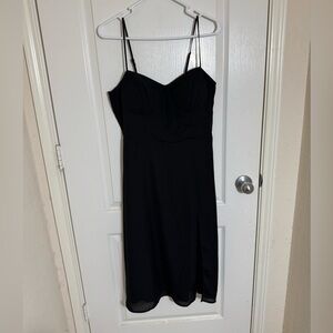 Socialite Fitted Corset Style Dress - Black - M - NWOT